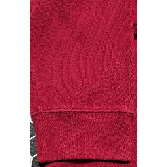 VTG Polo Ralph Lauren Mens Burgundy Quarter Zip Sz XL Pullover Sweater Mock Neck - Picture 5 of 13